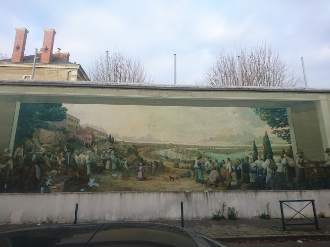 Fresque sur les acadiens