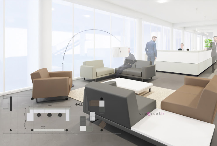 Creasset – Designer d’espaces tertiaires