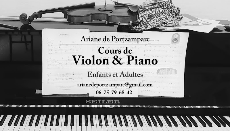 cours piano / violon